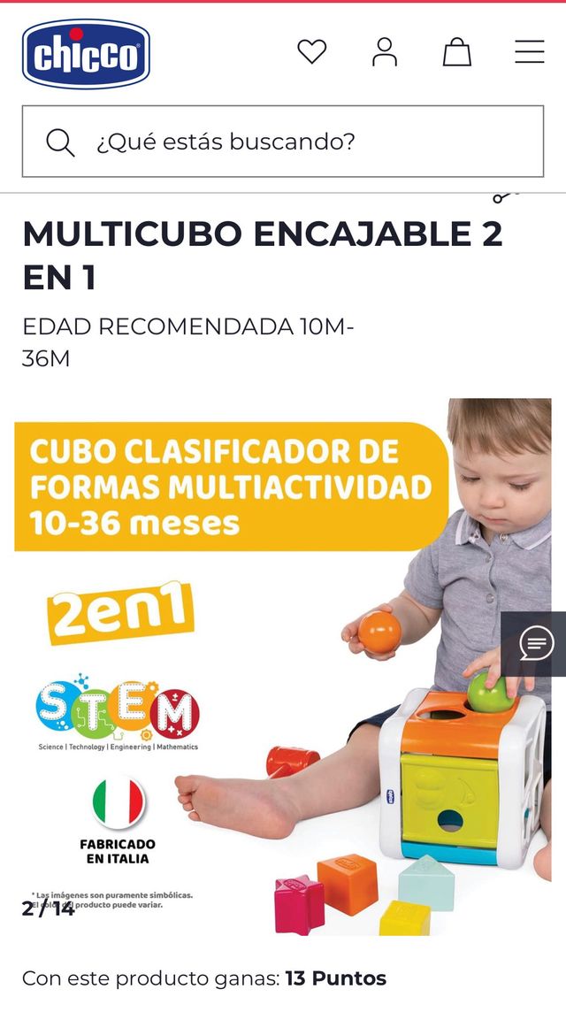MULTICUBO ENCAJABLE 2 EN 1 CHICO