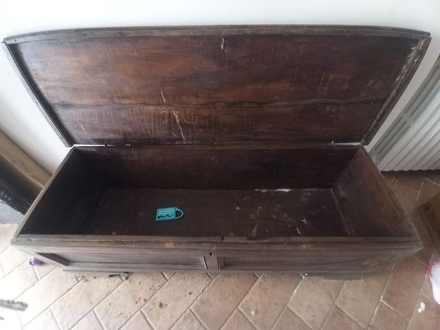 Cassapanca/baule in legno