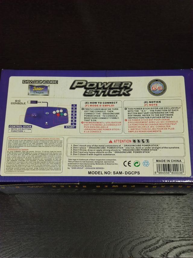 Mando arcade Game cube