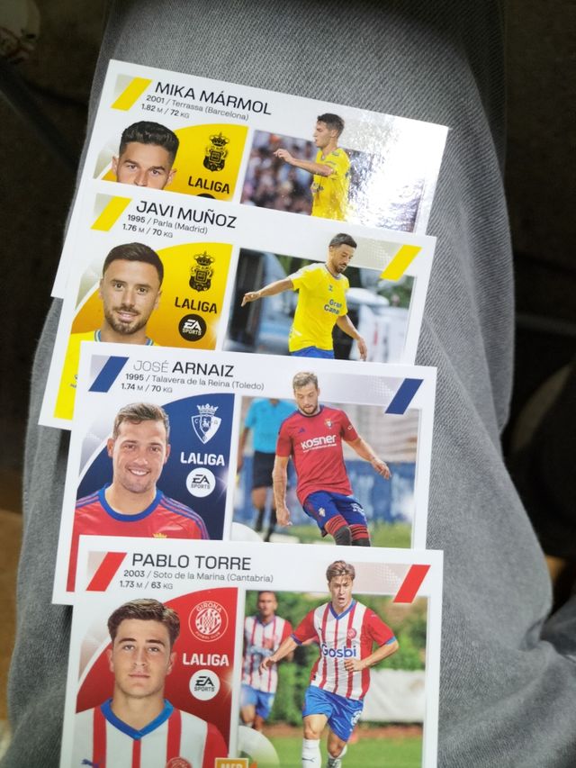 Cromos de la liga este