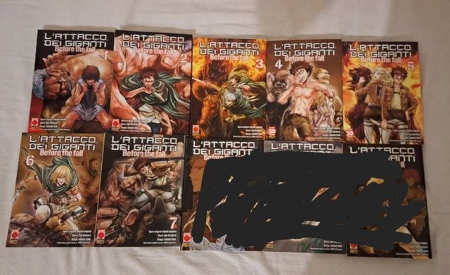 AoT Before the fall 1/7 ITA