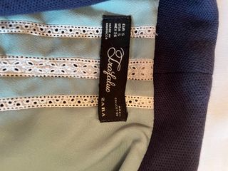 blazer azul zara
