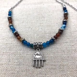 Gargantilla de ágatas