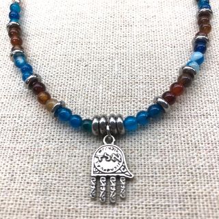 Gargantilla de ágatas