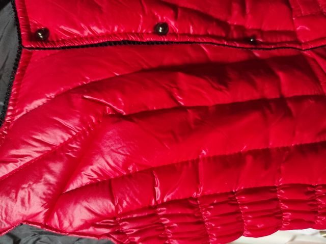 Chaleco acolchado rojo