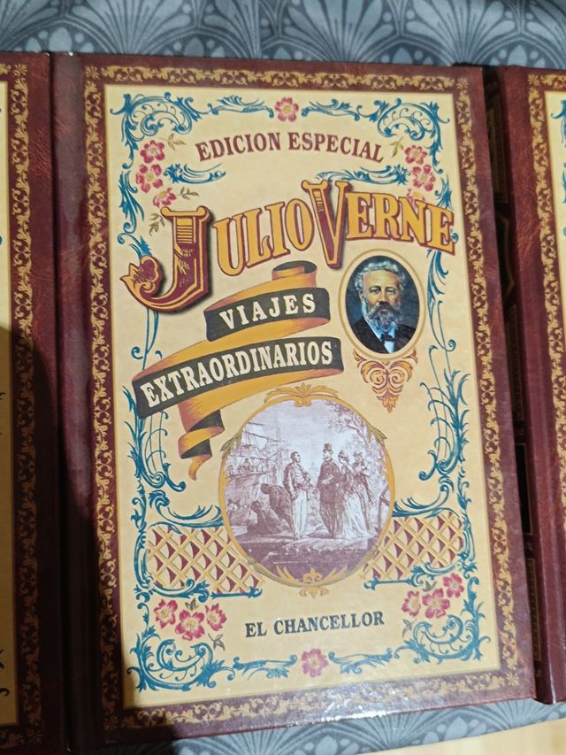 Colección 4 LIBROS JULIO VERNE SERIE LIMITADA