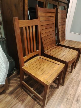 sillas estilo colonial