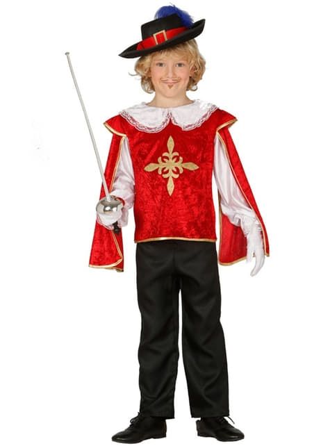Disfraz mosquetero 7-9 años