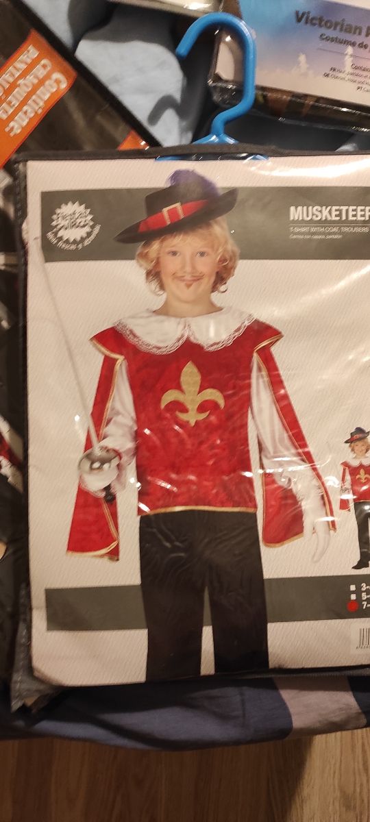 Disfraz mosquetero 7-9 años