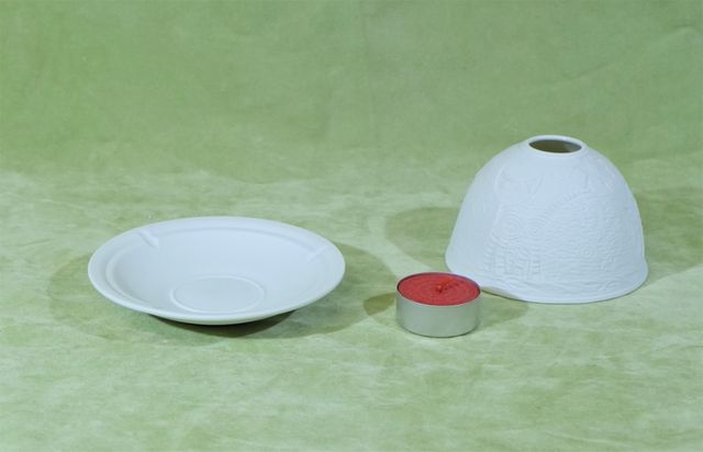 Lumino in ceramica pregiata