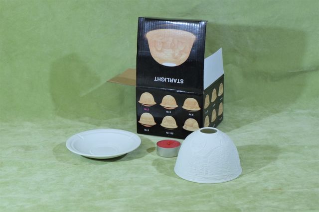 Lumino in ceramica pregiata