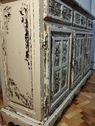 Ristrutturazione credenza vintage