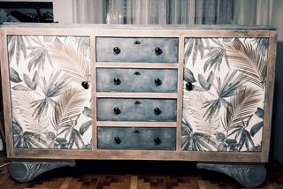 Ristrutturazione credenze vintage