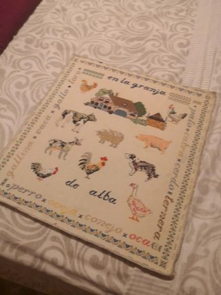 Cuadro punto de cruz