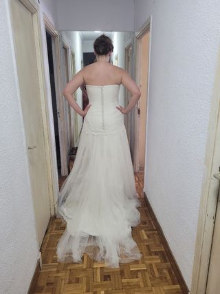 Vestido Novia Rosa Clara 