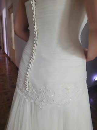 Vestido Novia Rosa Clara 