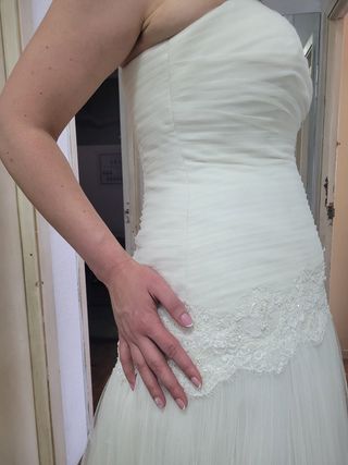 Vestido Novia Rosa Clara 