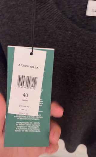 jersey lacoste sin estrenar