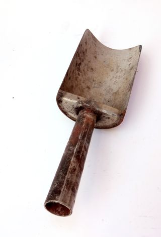 pala de hierro granel