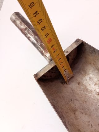 pala de hierro granel