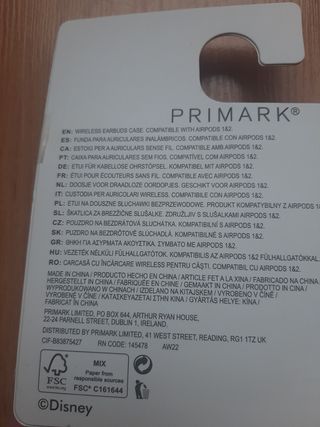 FUNDA PARA AURICULARES INALÁMBRICOS.