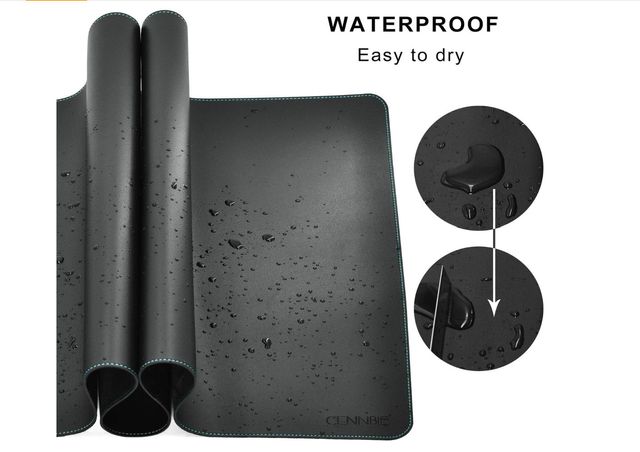 ALFOMBRILLA ESCRITORIO CUERO 120X40CM