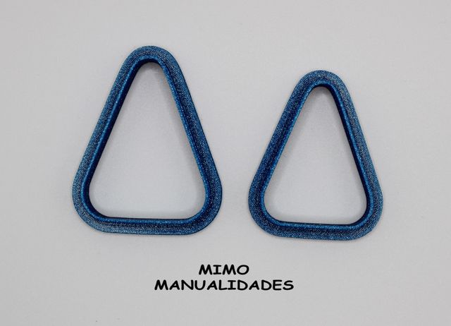 Pack cortadores con forma de triángulos