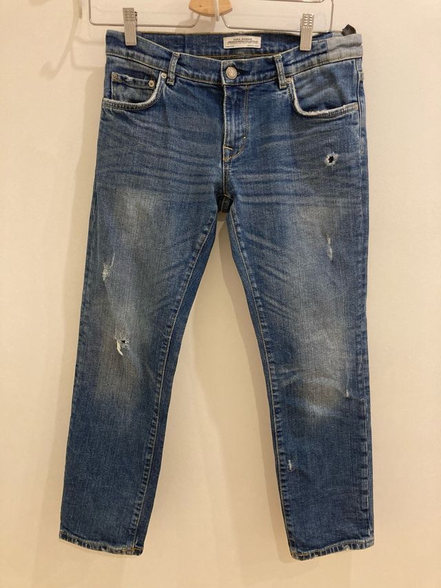 Vaquero tobillero Zara