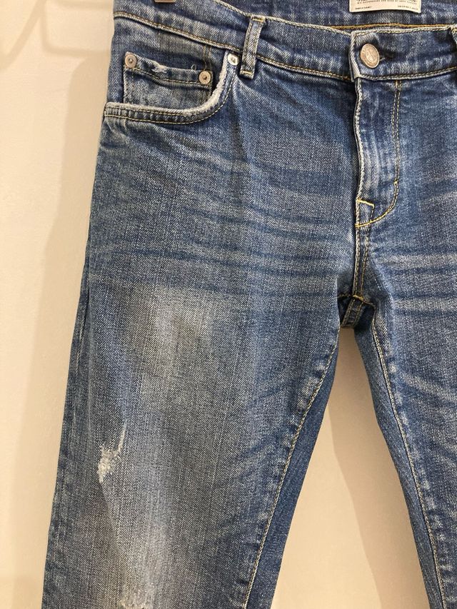 Vaquero tobillero Zara