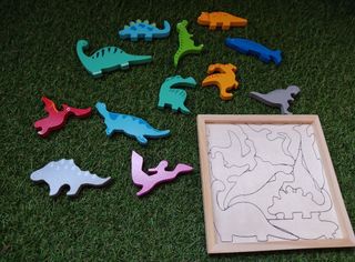 Puzzle Montessori dinosaurios NUEVO