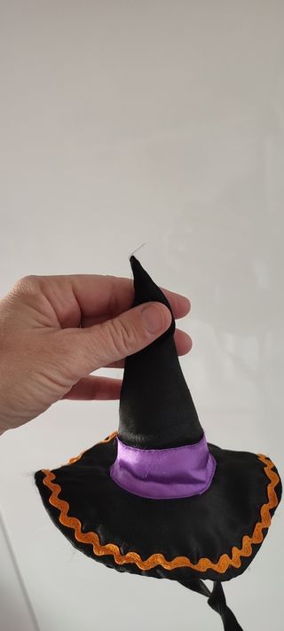 Disfraz niña princesa y brujita