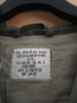 Parka,  VAL MEHLER, Original Parka militar ale 