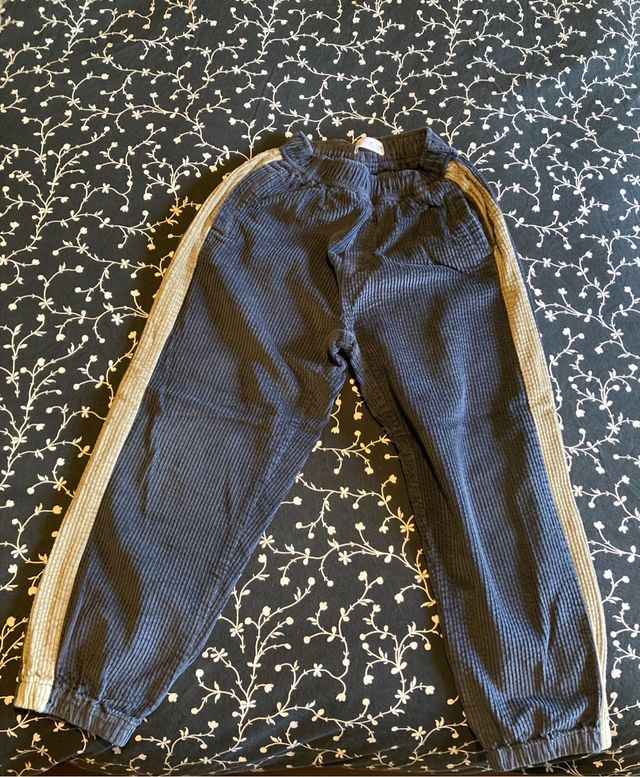 pantalón pana niño