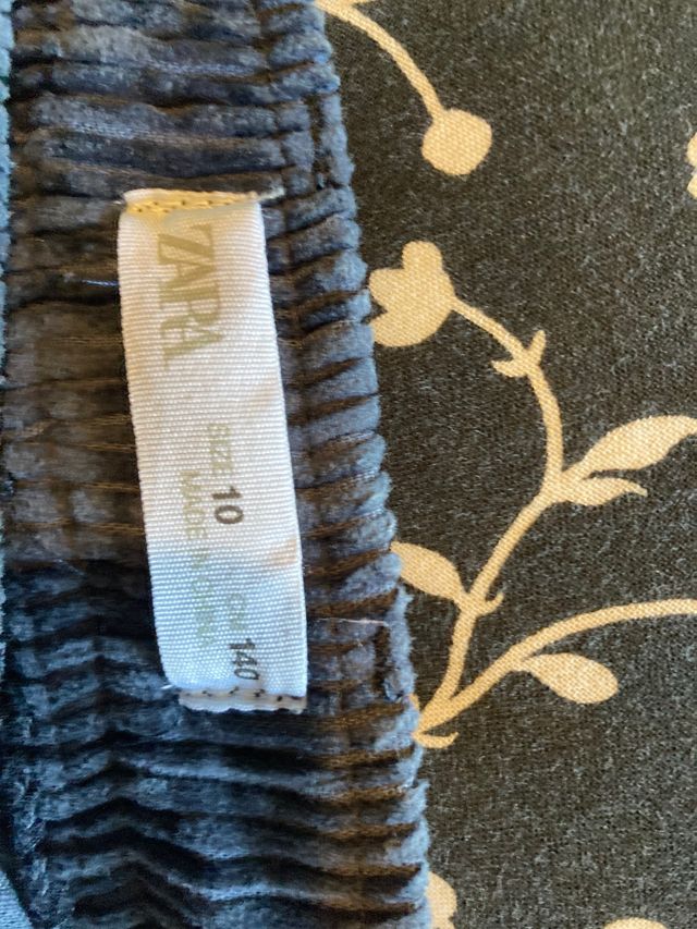 pantalón pana niño