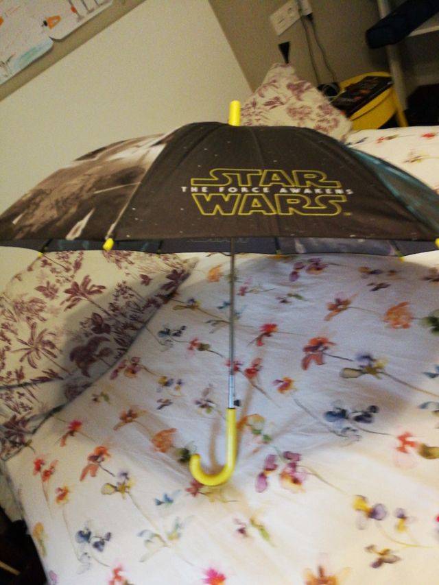 Paraguas star wars niño