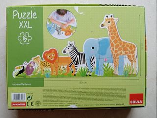 Puzzle XXL animales 