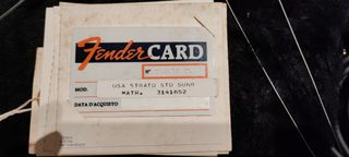Fender strato caster USA