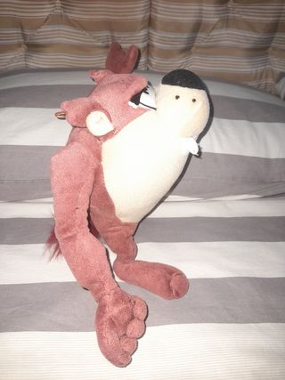 Peluche vintage Looney Tunes TAS Diavolo Tasmania