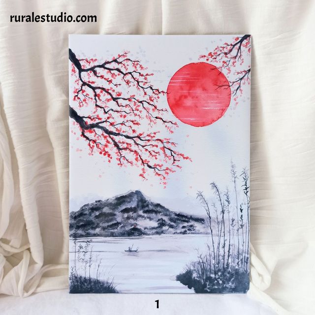 Lote de 2 cuadros japoneses verticales / Prints