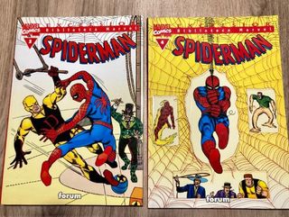 SPIDERMAN - LOTE 9 CÓMICS BIBLIOTECA MARVEL
