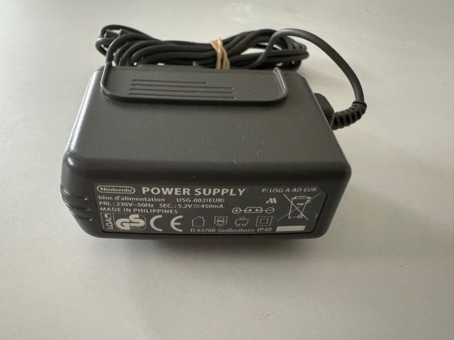 Cargador original nintendo ds