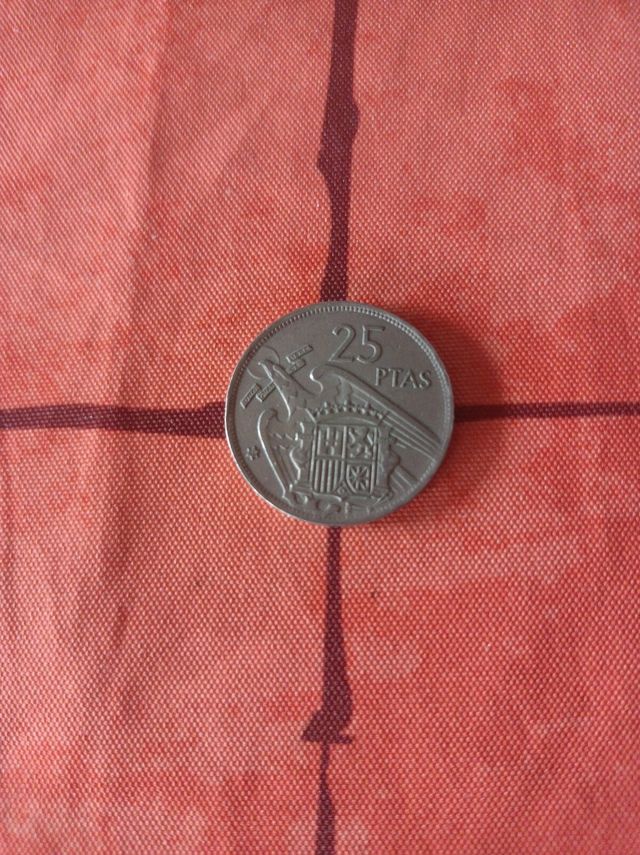 Moneda 25 pesetas 1957*68