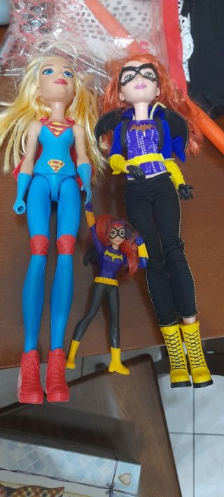 Bambole collezione gir super eroi