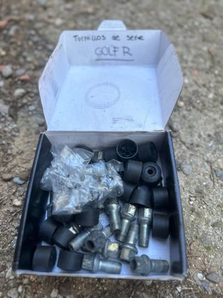 Tornilleria original con antirrobo