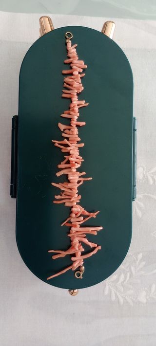 Bracciale da donna di corallo rosso