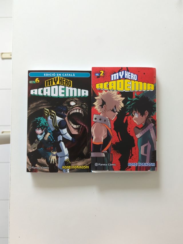 Libro My hero Academia 2 y 6