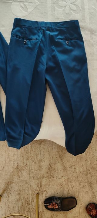 Traje completo hombre azul marino