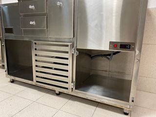 Mueble coctelería cubitera hielo cafetero