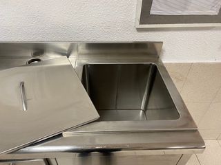 Mueble coctelería cubitera hielo cafetero