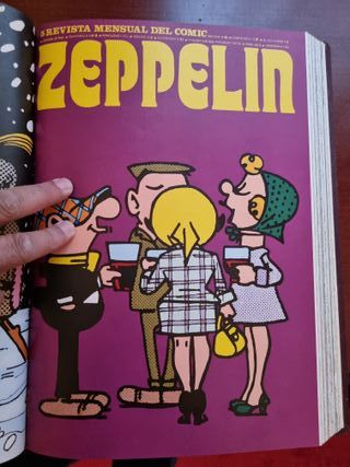 REVISTA ZEPPELIN BURULAN 1973. COMP. 1-12 ENCUADER